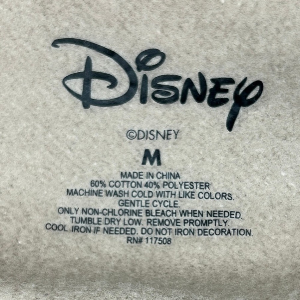 Disney Bambi Forest Friends Full Zip Hoodie Women's Size Medium Tan Fleece lined - Picture 4 of 6